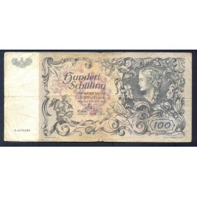 AUSTRIA 100 Schilling 1949