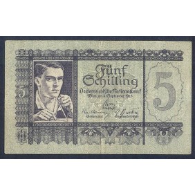 AUSTRIA 5 Schilling 1945