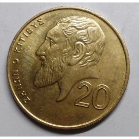 CYPRUS 20 Cents 1994