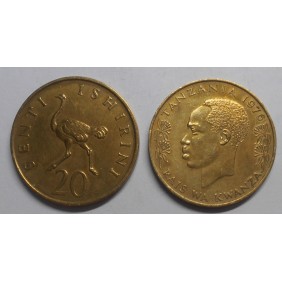TANZANIA 20 Senti 1976
