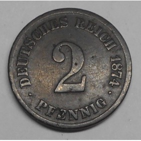GERMANY EMPIRE 2 Pfennig...