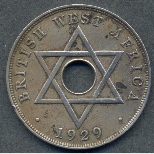 BRITISH WEST AFRICA 1 Penny...