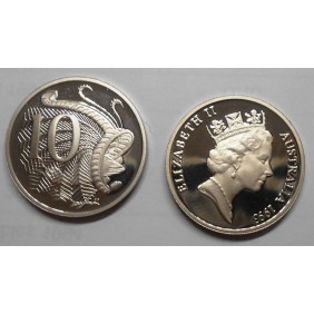 AUSTRALIA 10 Cents 1993 Proof