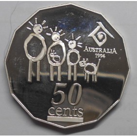 AUSTRALIA 50 Cents 1994...