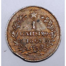 1 Centesimo 1862 N