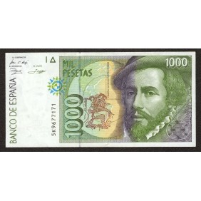 SPAIN 1000 Pesetas 1992