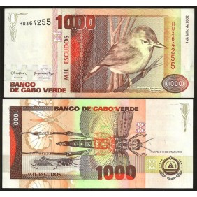 CAPE VERDE 1000 Escudos 2002