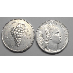 5 Lire 1948