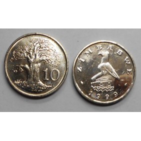 ZIMBABWE 10 Cents 1999