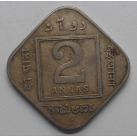 BRITISH INDIA 2 Annas 1935 (b)