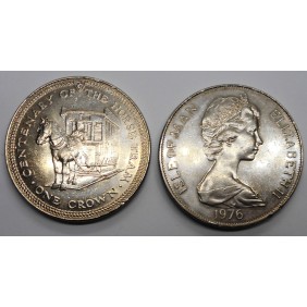 ISLE OF MAN 1 Crown 1976...