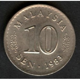 MALAYSIA 10 Sen 1983
