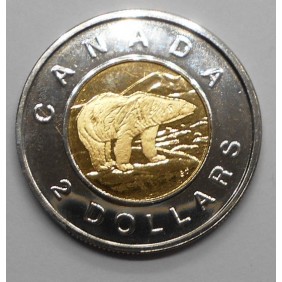 CANADA 2 Dollars 2005 PROOF