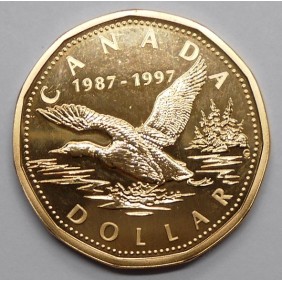 CANADA 1 Dollar 1987-1997...