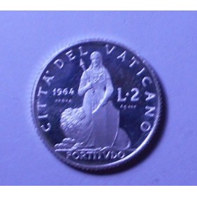 VATICANO 2 Lire 1964 PAOLO...