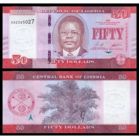 LIBERIA 50 Dollars 2022