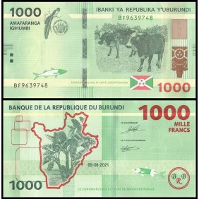 BURUNDI 1000 Francs 2021