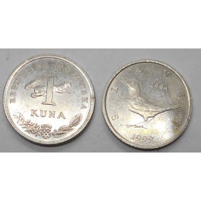 CROATIA 1 Kuna 1999 Nightngale