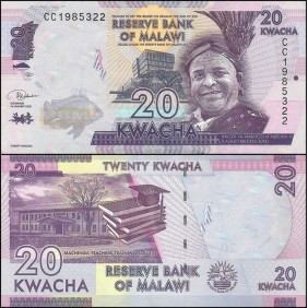 MALAWI 20 Kwacha 2020