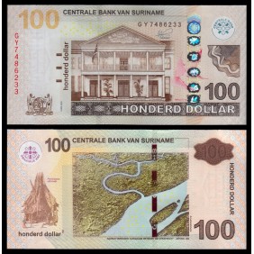 SURINAME 100 Dollars 2020