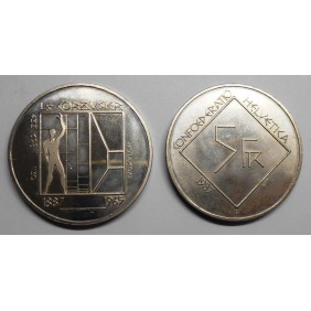 SWITZERLAND 5 Francs 1987...