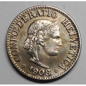 SWITZERLAND 10 Rappen 1908