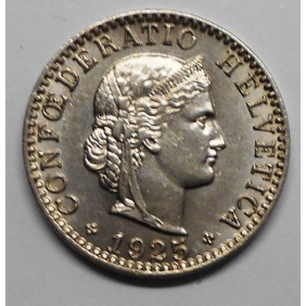 SWITZERLAND 20 Rappen 1925