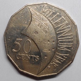 AUSTRALIA 50 Cents 2000...