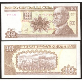 CUBA 10 Pesos 2017