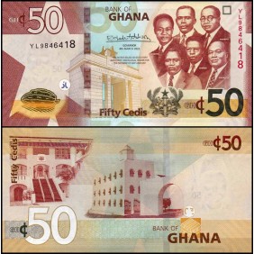 GHANA 50 Cedis 2022