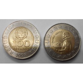 PORTUGAL 100 Escudos 1998...