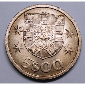 PORTUGAL 5 Escudos 1968