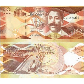 BARBADOS 10 Dollars 2018