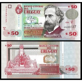 URUGUAY 50 Pesos 2000