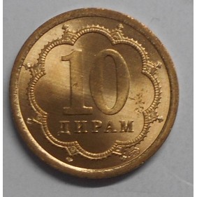 TAJIKISTAN 10 Dirams 2006