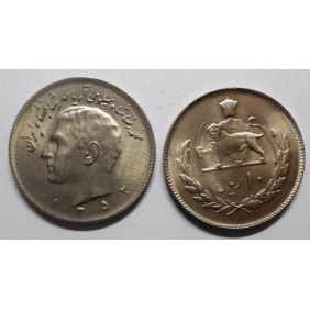 IRAN 10 Rials SH 1352 (1973)