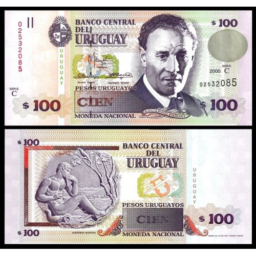 URUGUAY 100 Pesos Uruguayos...