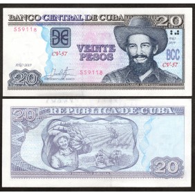 CUBA 20 Pesos 2019