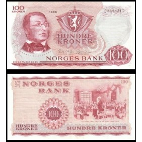 NORWAY 100 Kroner 1968