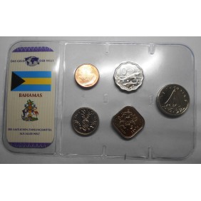 BAHAMAS Set coins 1992/07