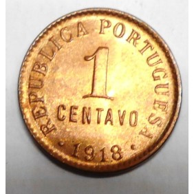 PORTUGAL 1 Centavo 1918