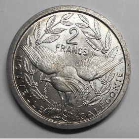 NEW CALEDONIA 2 Francs 1949