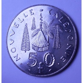 NEW CALEDONIA 50 Francs 1972