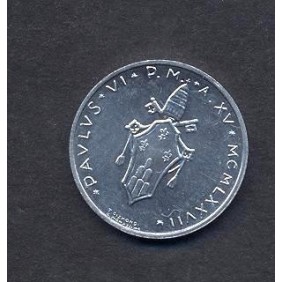 VATICANO 1 Lira 1977