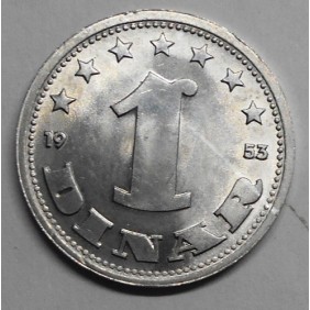 YUGOSLAVIA 1 Dinar 1953