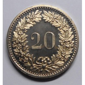 SWITZERLAND 20 Rappen 1981...