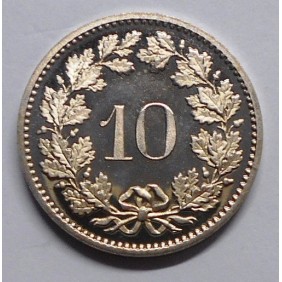 SWITZERLAND 10 Rappen 1983...