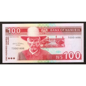 NAMIBIA 100 Dollars 1993...