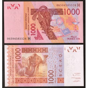 NIGER (W.A.S.) 1000 Francs...