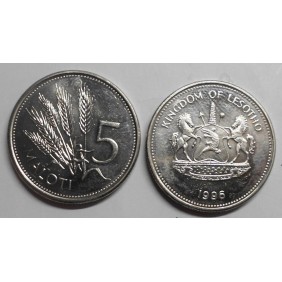 LESOTHO 5 Maloti 1996